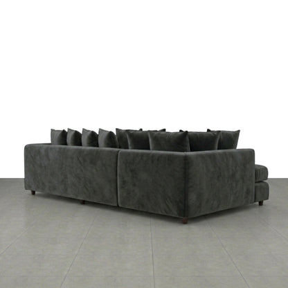XL Left Hand Facing dark grey