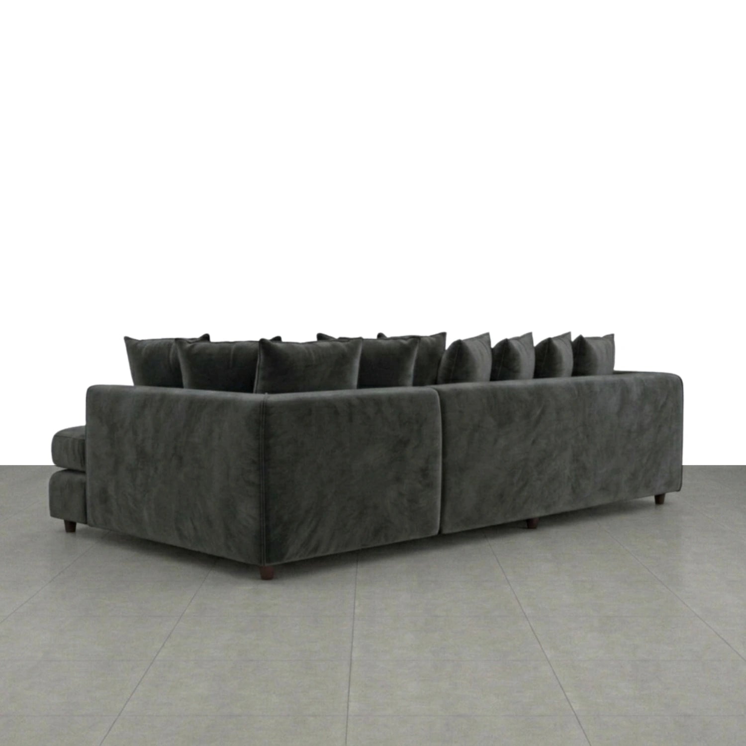 XL Right Hand Facing Dark Grey
