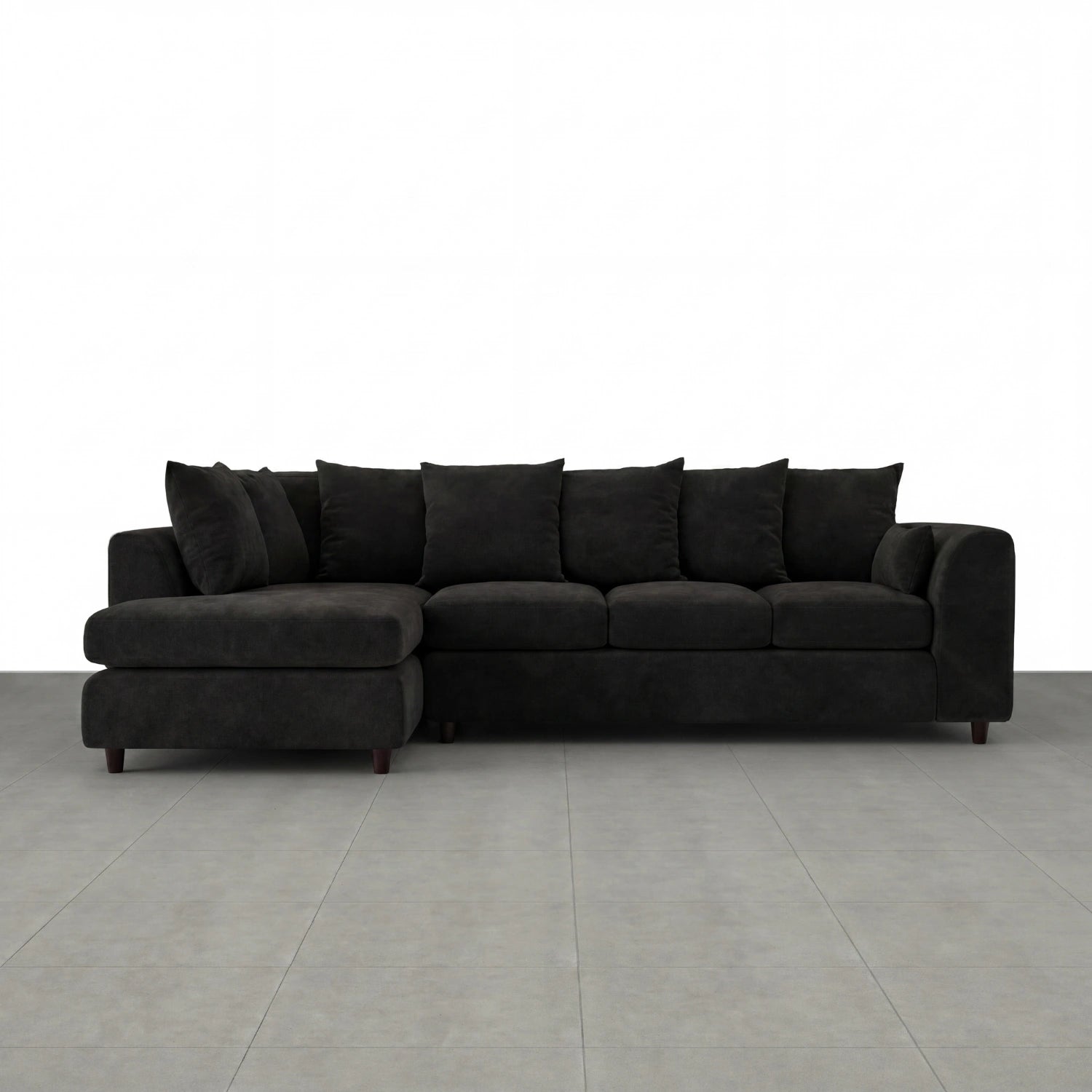 XL Left Hand Facing black