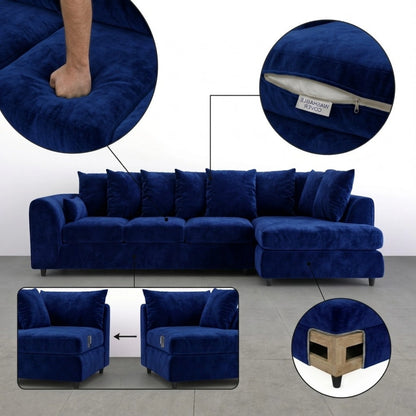 XL Right Hand Facing Midnight Blue