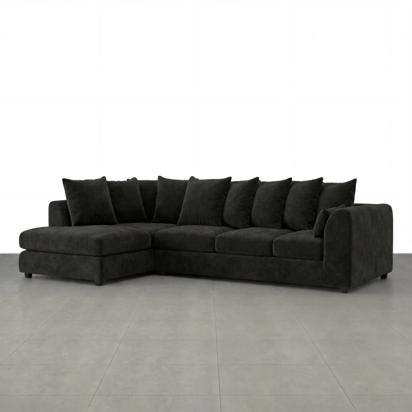 XL Left Hand Facing black