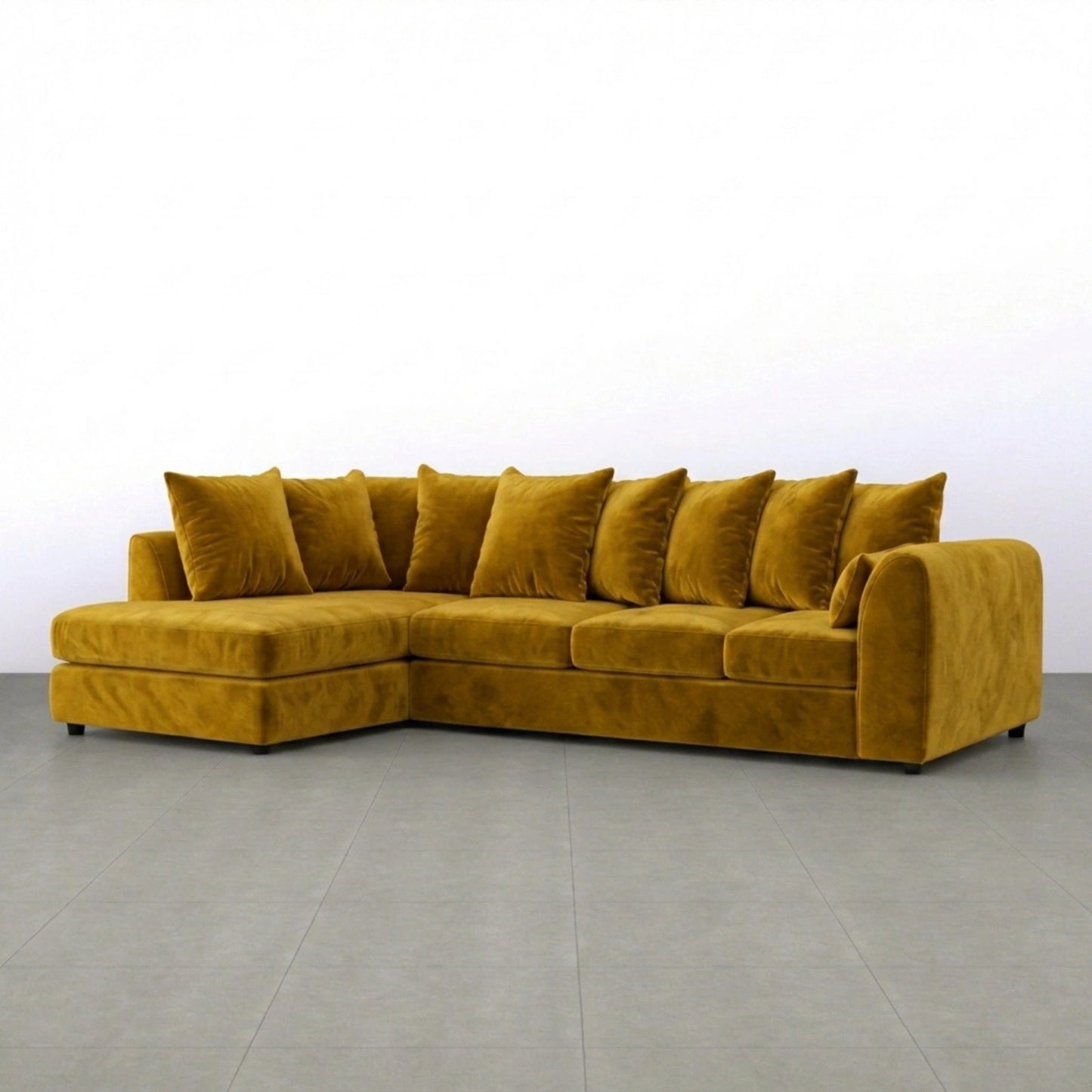 XL Left Hand Facing Mustard