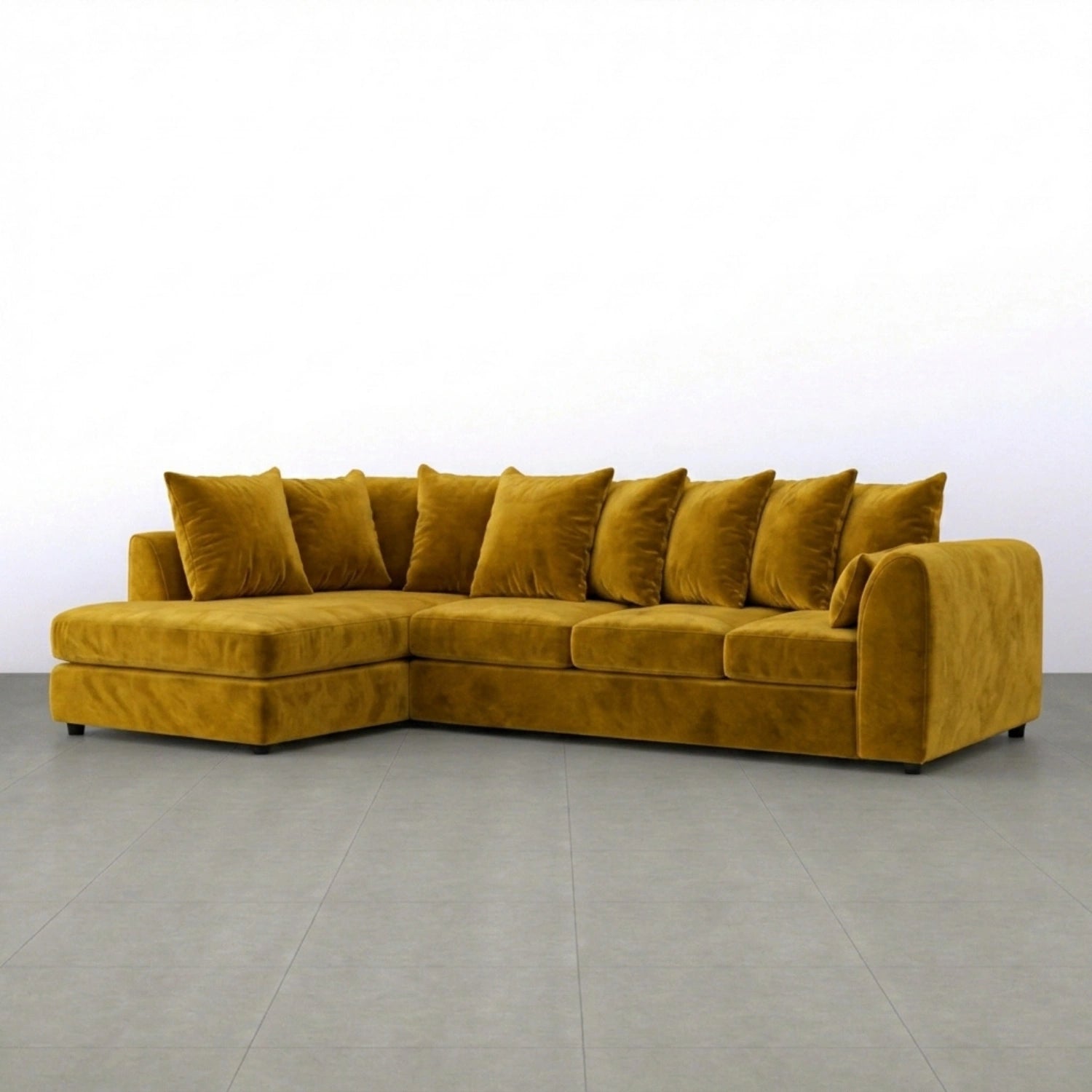 XL Left Hand Facing Mustard