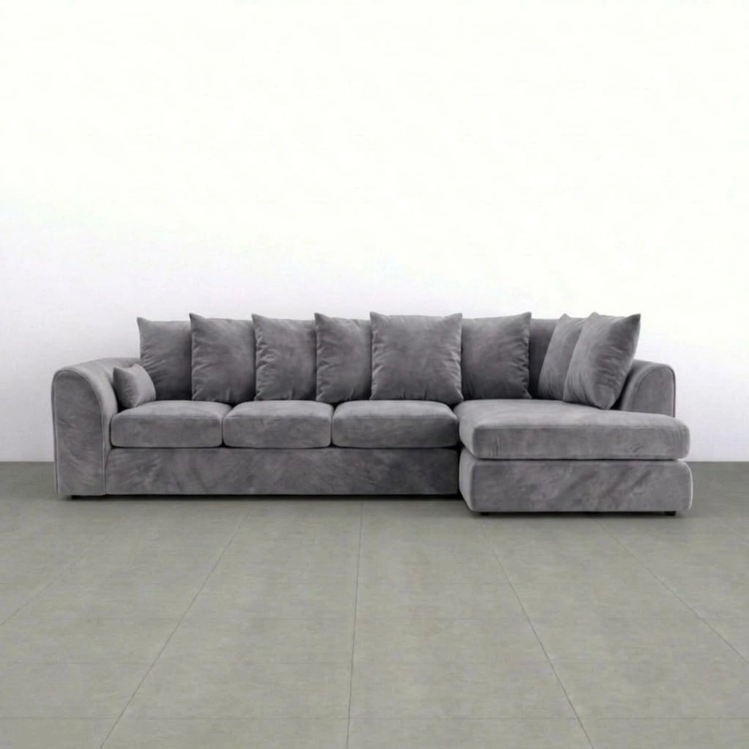 XL Right Hand Facing light grey