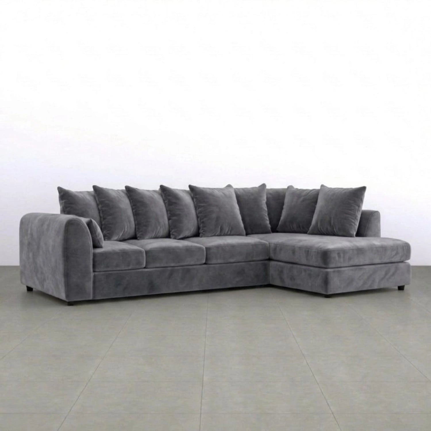 XL Right Hand Facing light grey