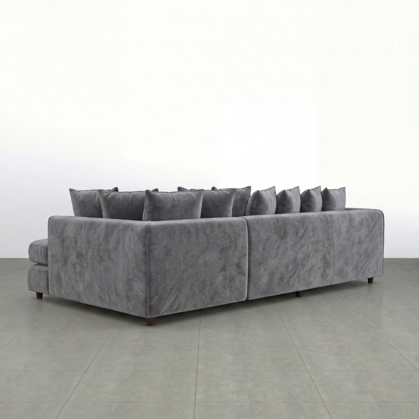 XL Right Hand Facing light grey
