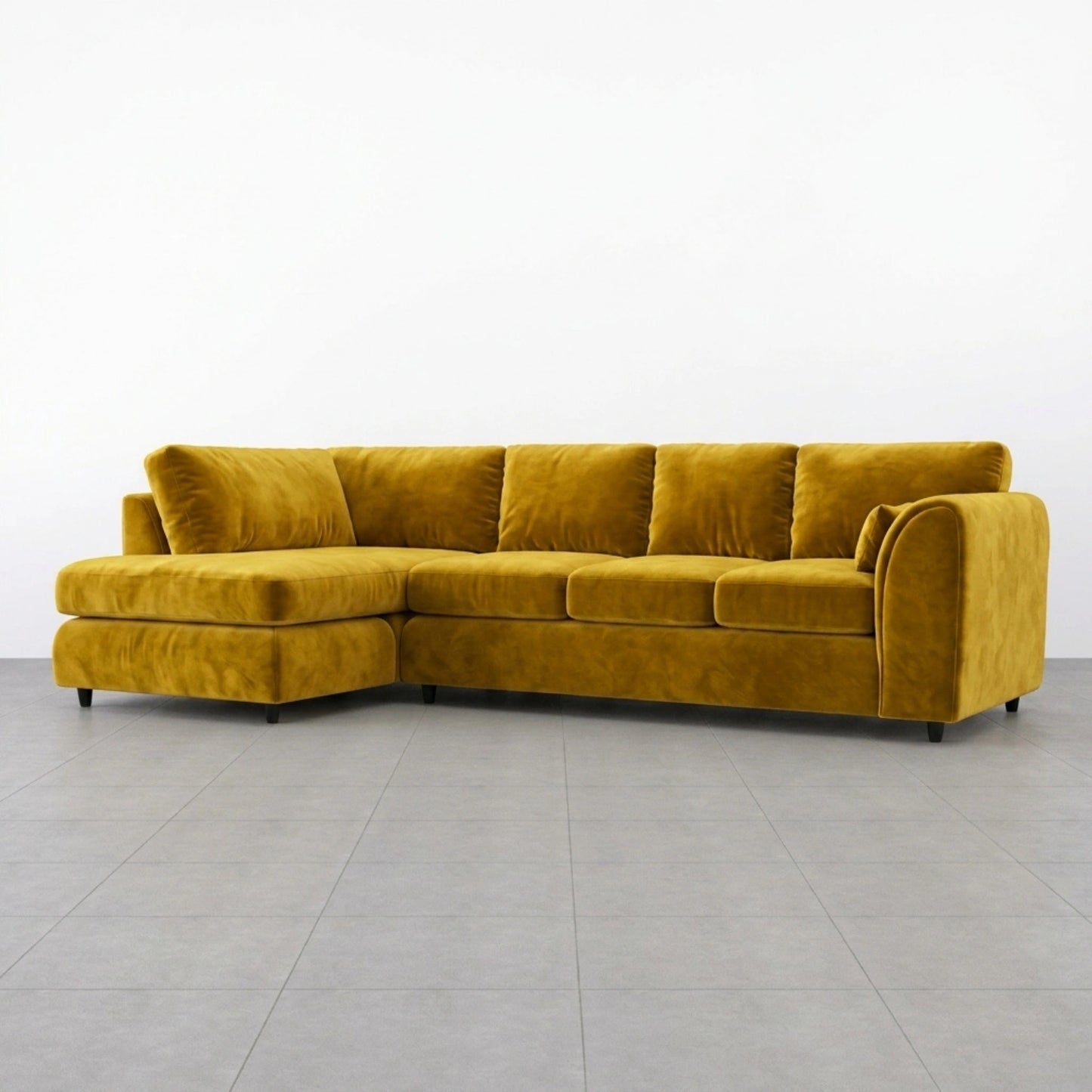 XL Left Hand Facing Mustard