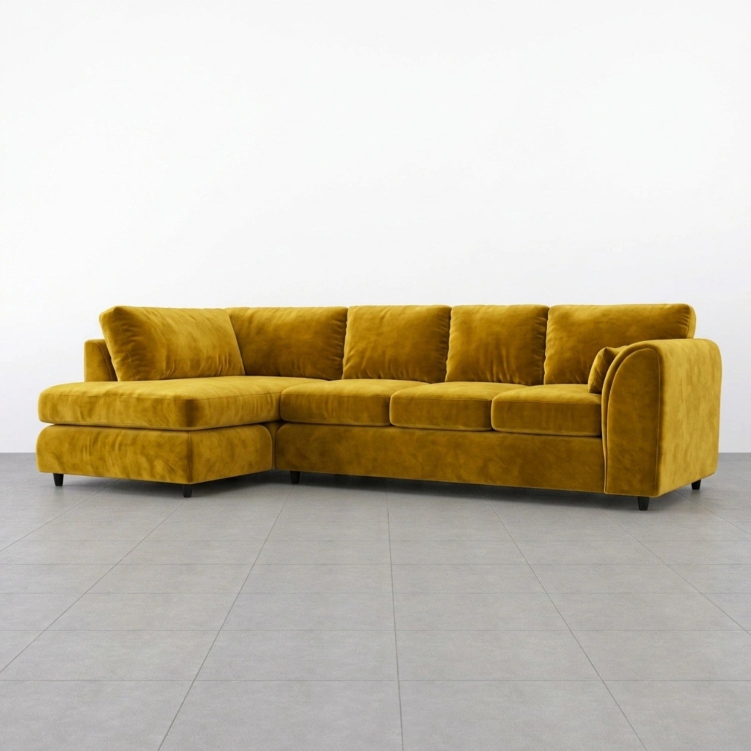 XL Left Hand Facing Mustard