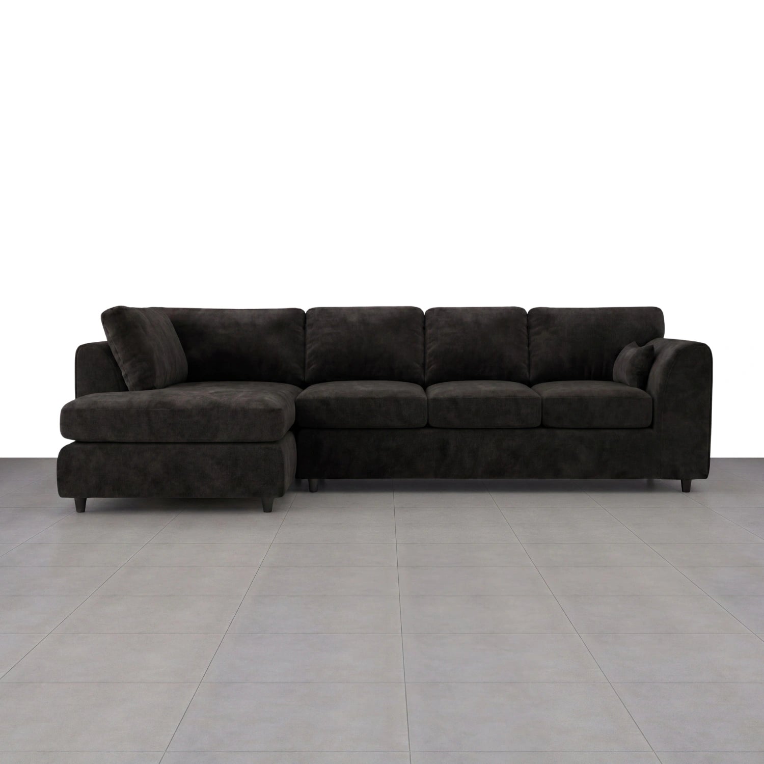 XL Left Hand Facing Black