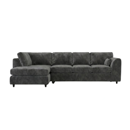 XL Left Hand Facing Dark Grey