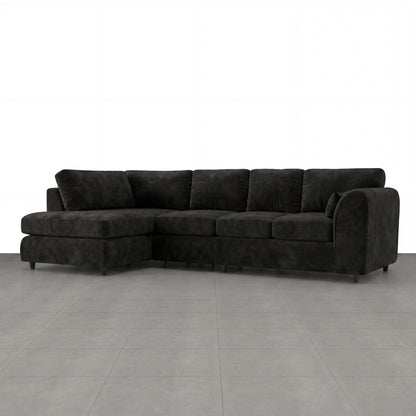 XL Left Hand Facing Black