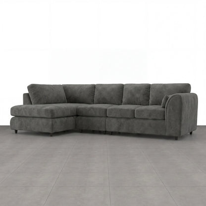 XL Left Hand Facing Dark Grey