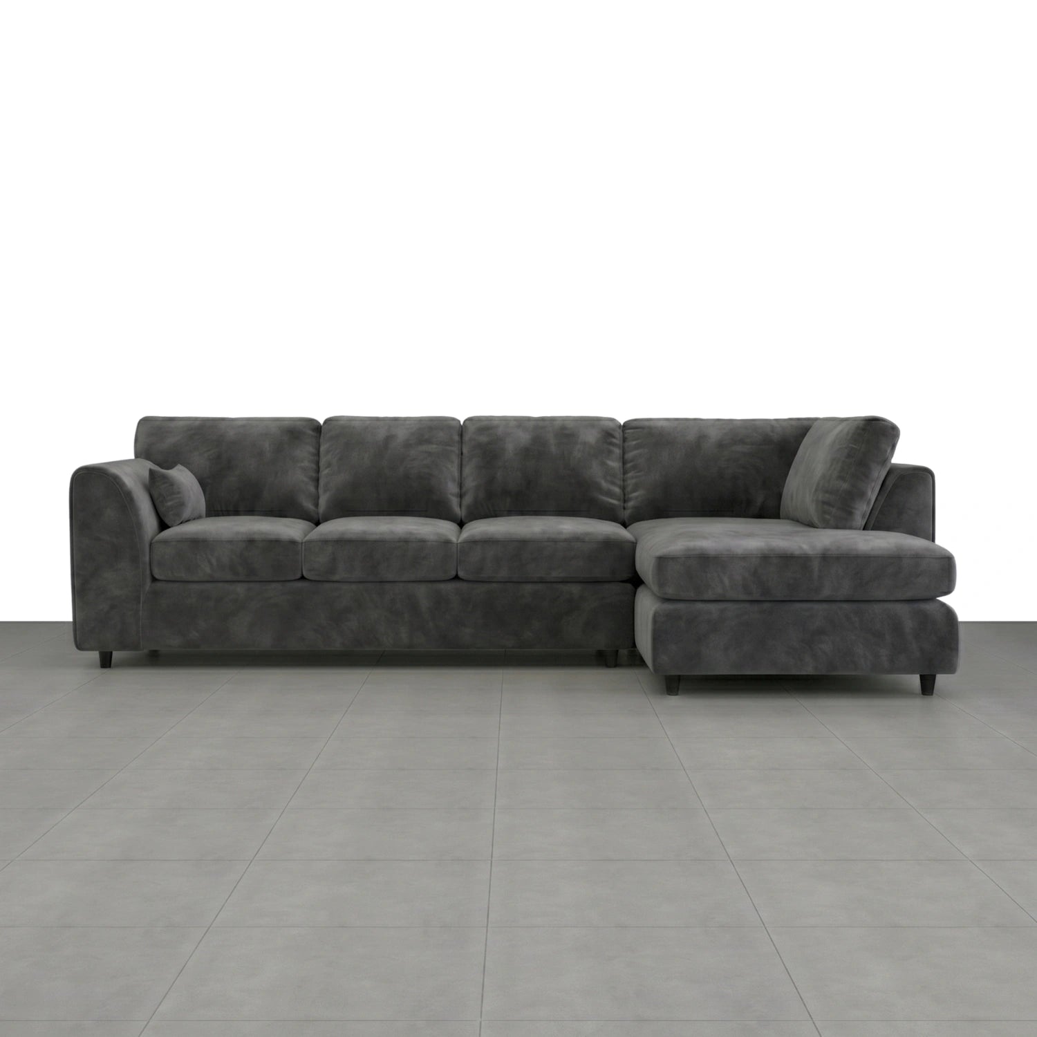 XL Right Hand Facing Dark Grey