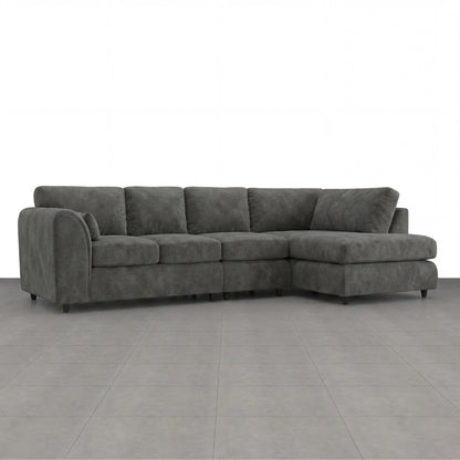 XL Right Hand Facing Dark Grey