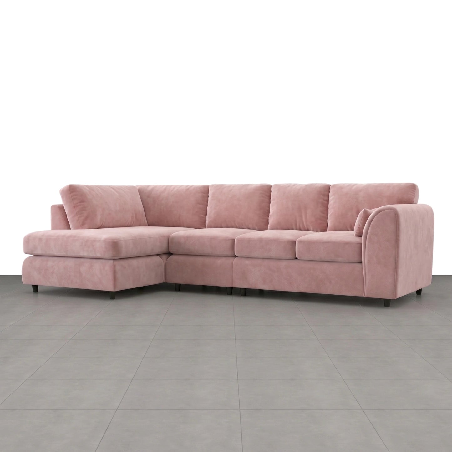 XL Left Hand Facing Pink
