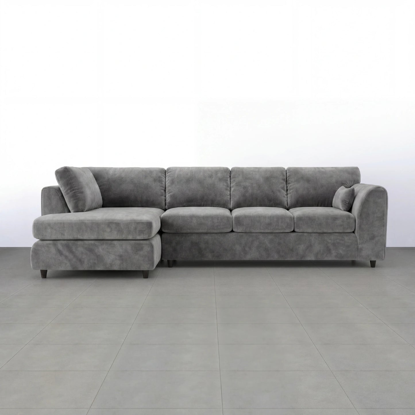 XL Left Hand Facing Light Grey