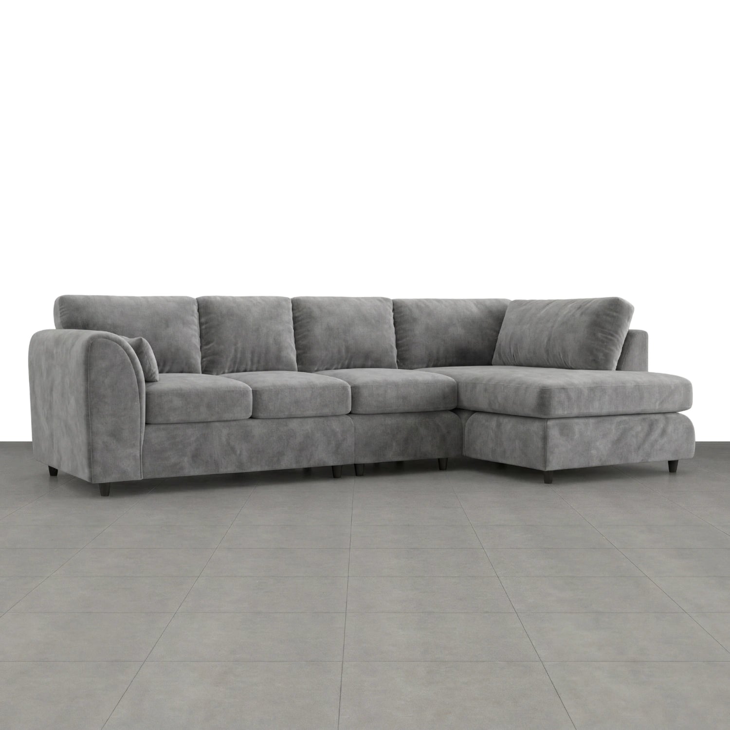 XL Right Hand Facing Light Grey