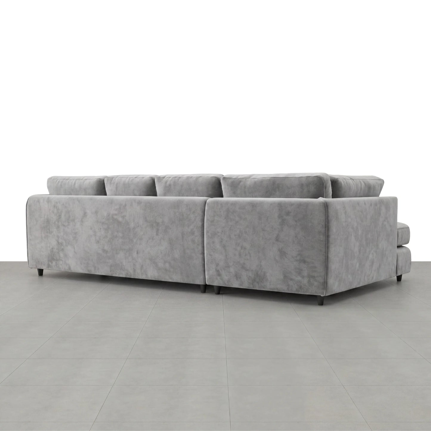 XL Left Hand Facing Light Grey